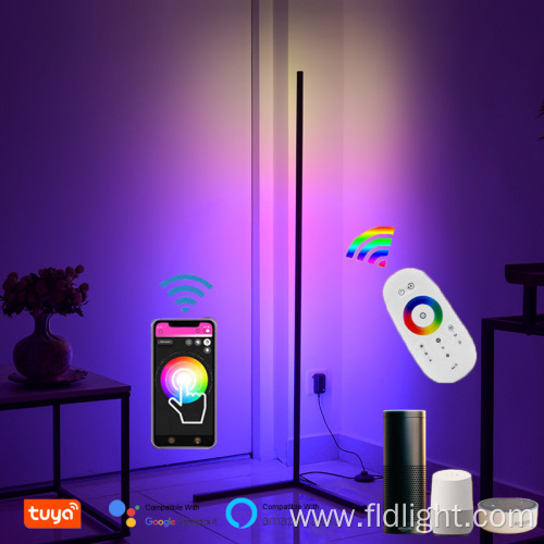 remote app control vertical color changing light